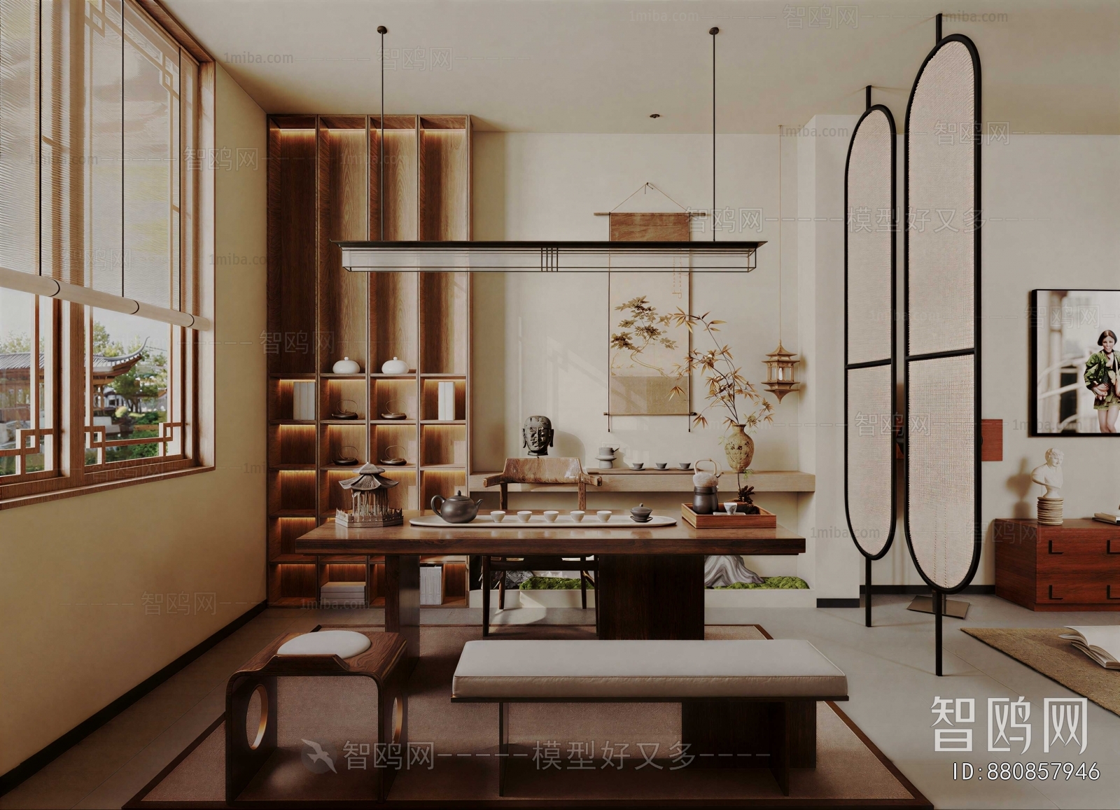 New Chinese Style Tea House