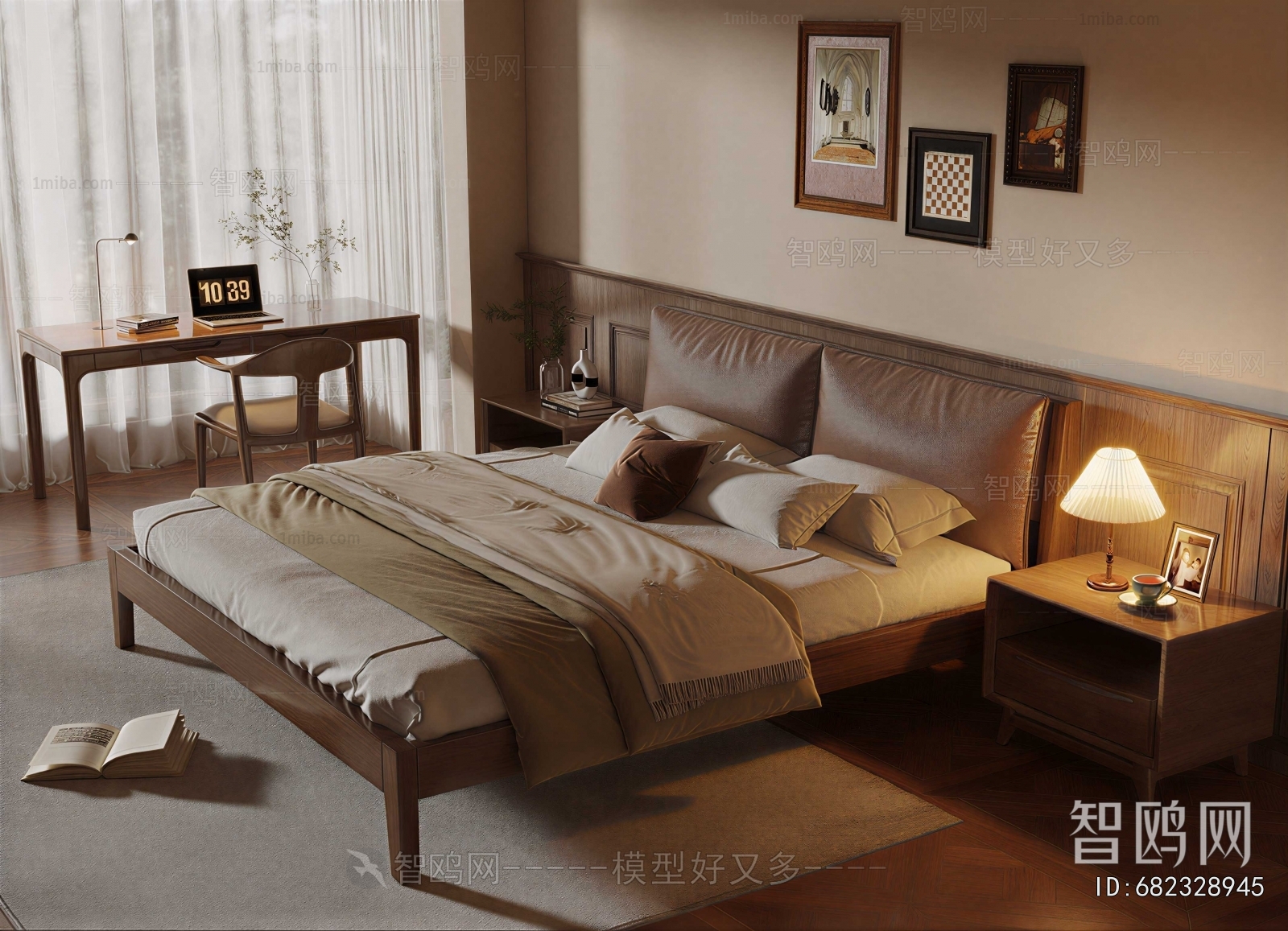 Modern Double Bed