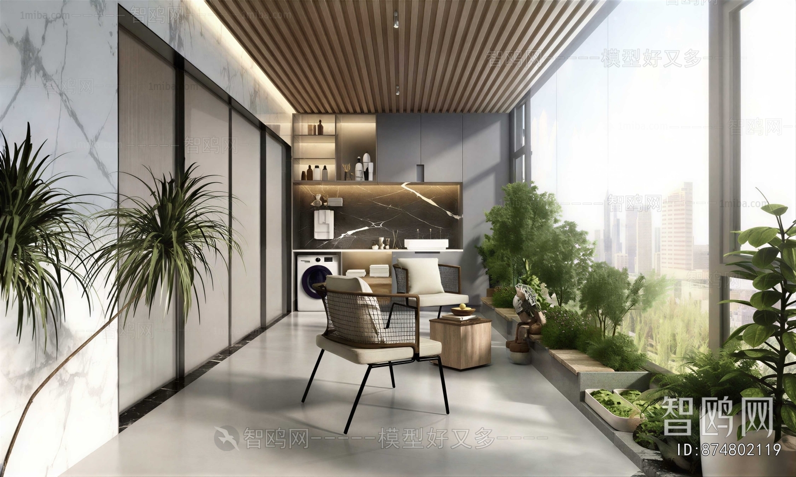 Modern Leisure Balcony