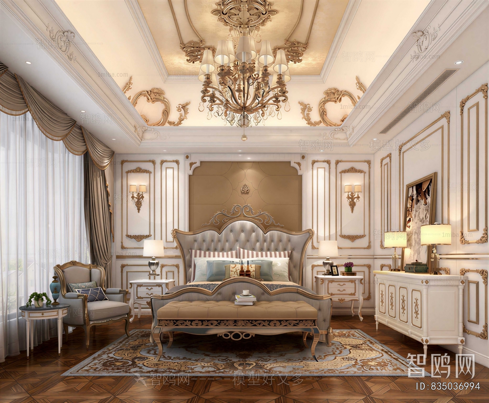 European Style Bedroom