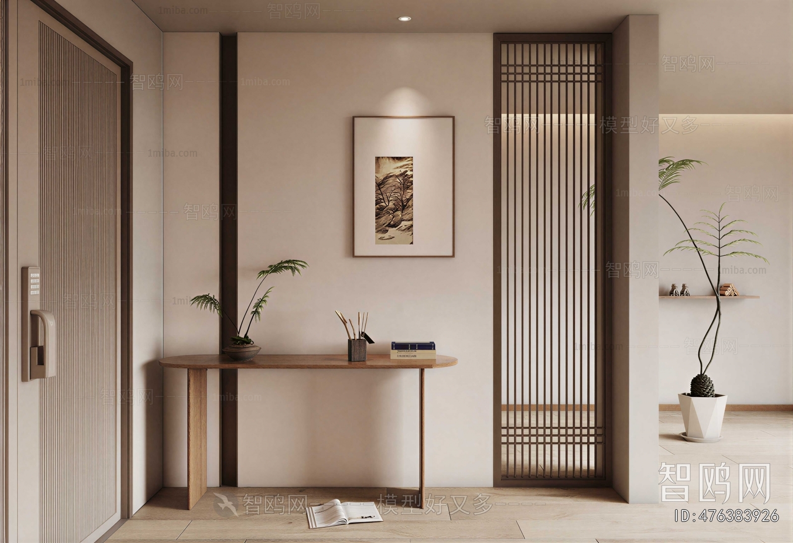 New Chinese Style Hallway