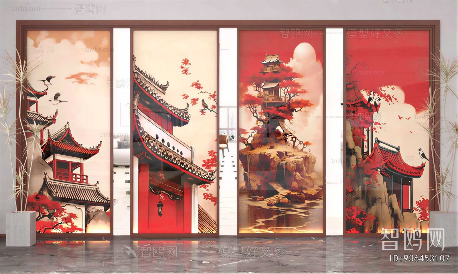 New Chinese Style Partition