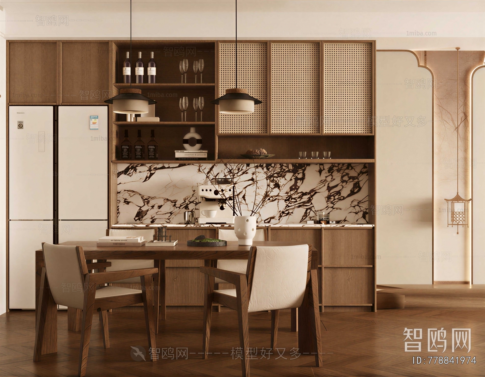 New Chinese Style Dining Room