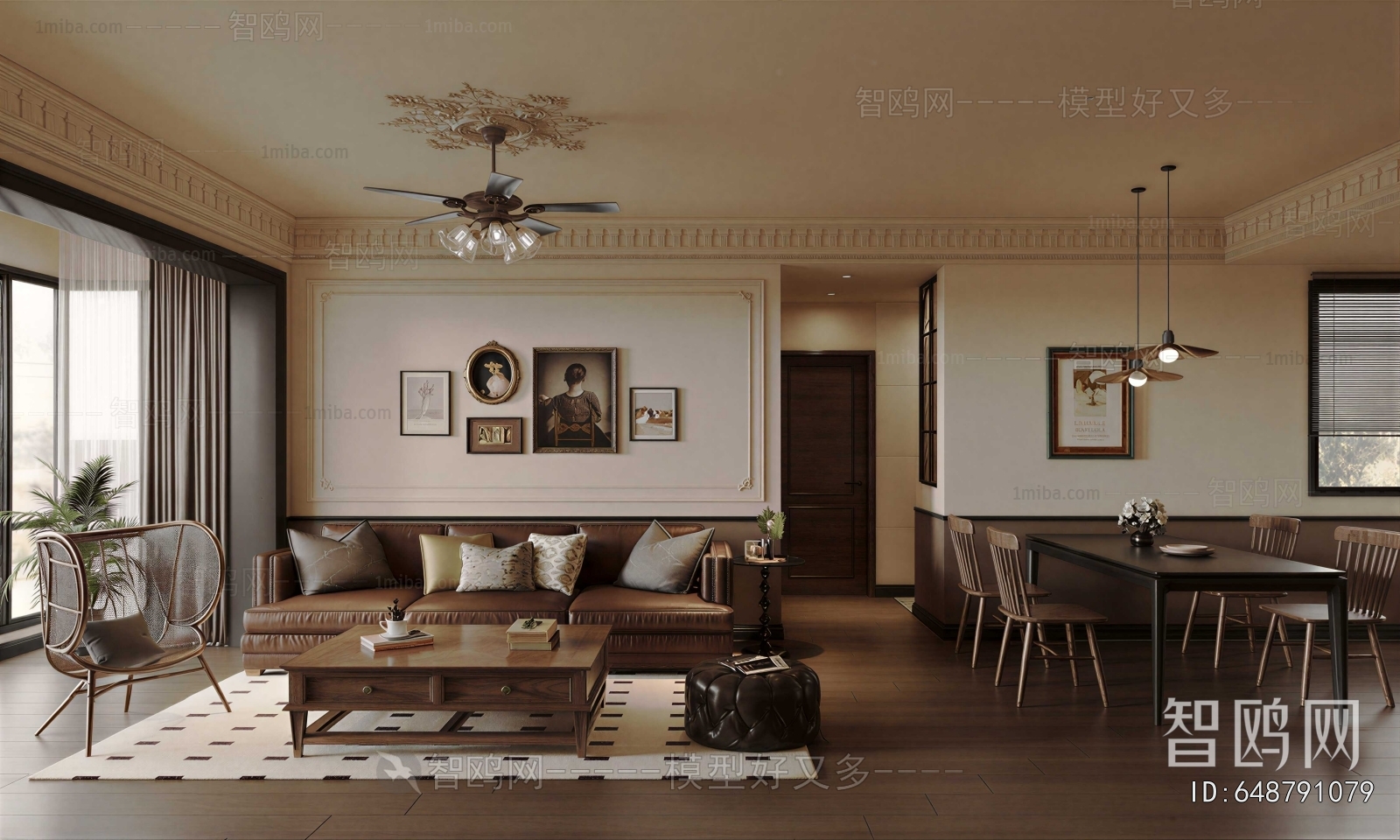 French Style A Living Room