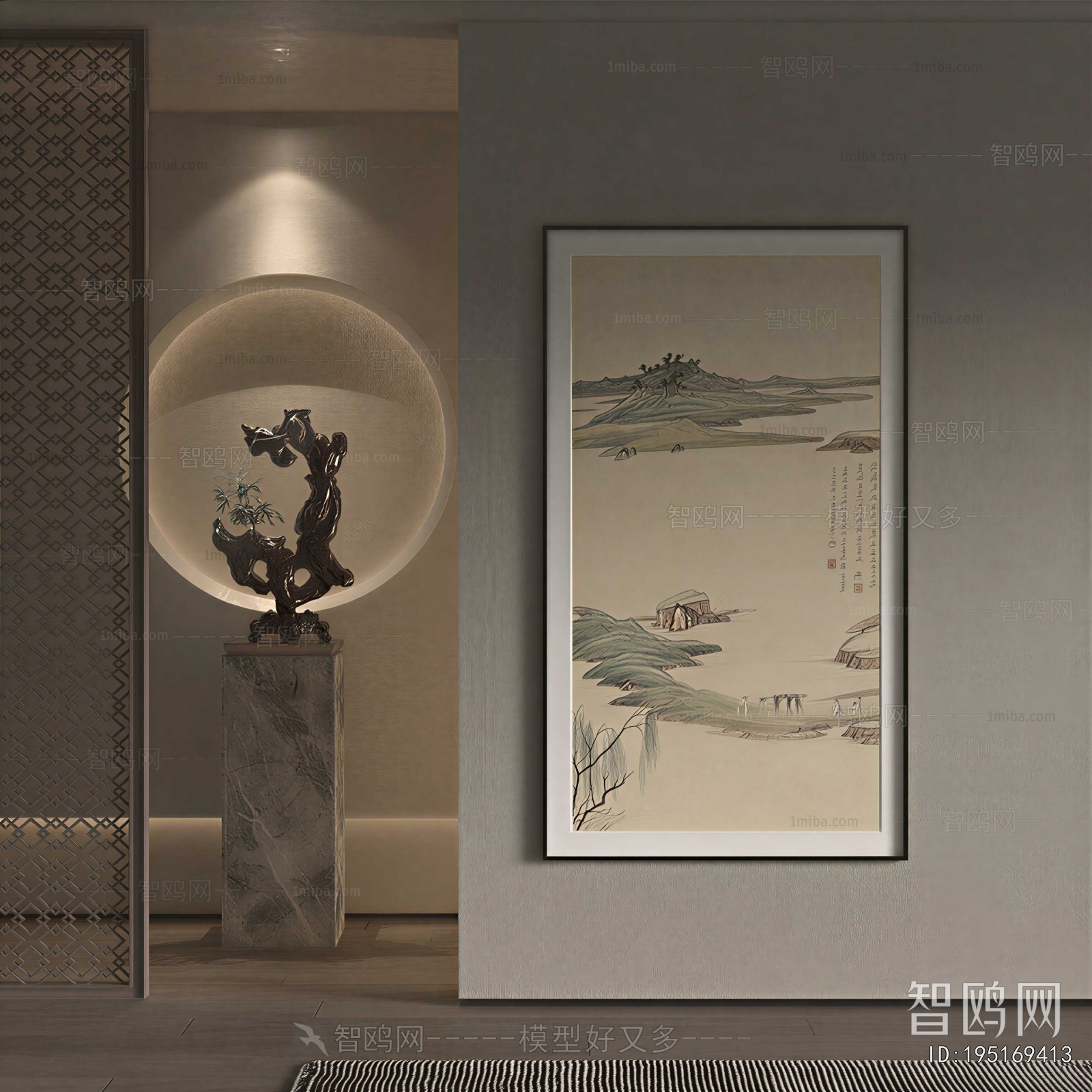 New Chinese Style Painting