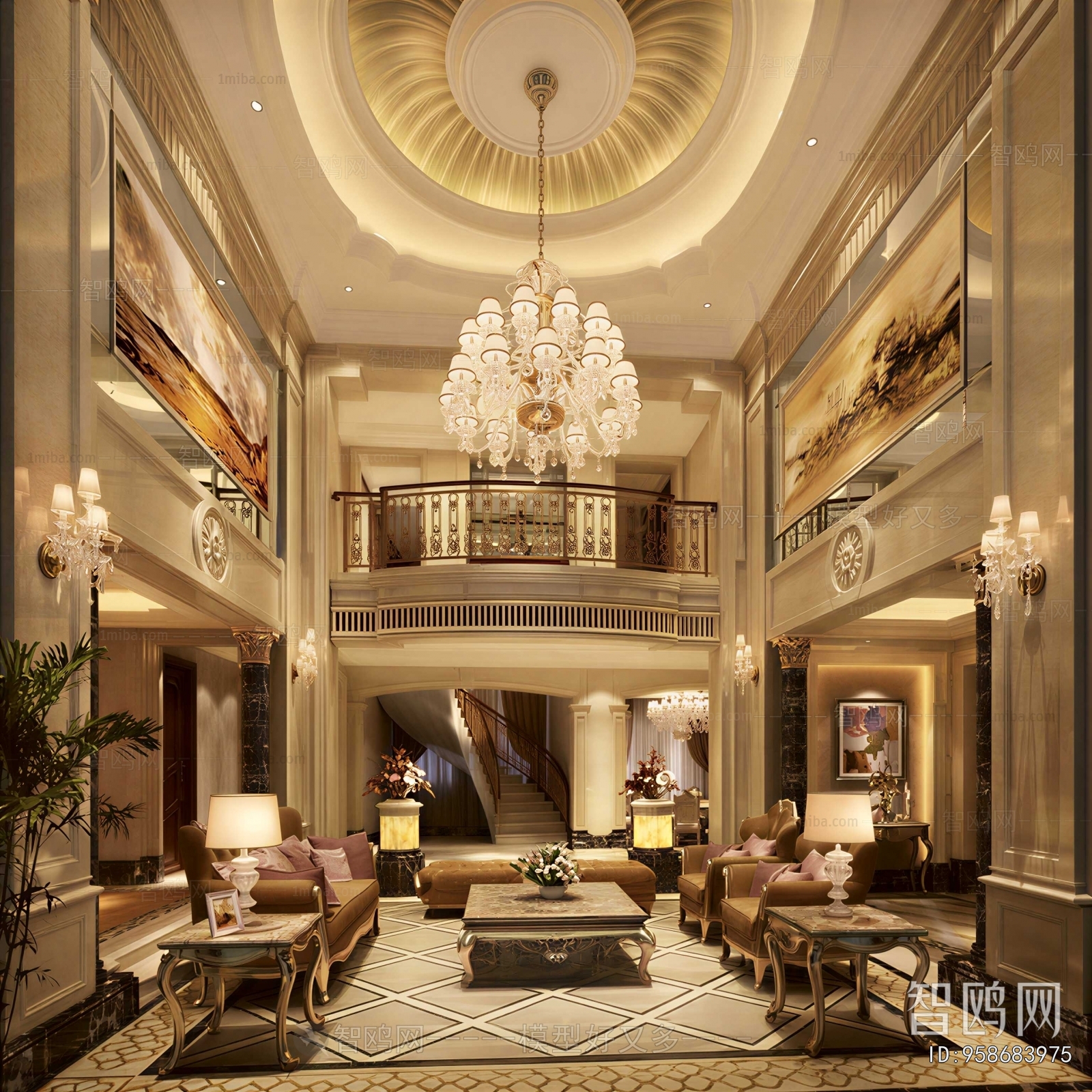 European Style A Living Room