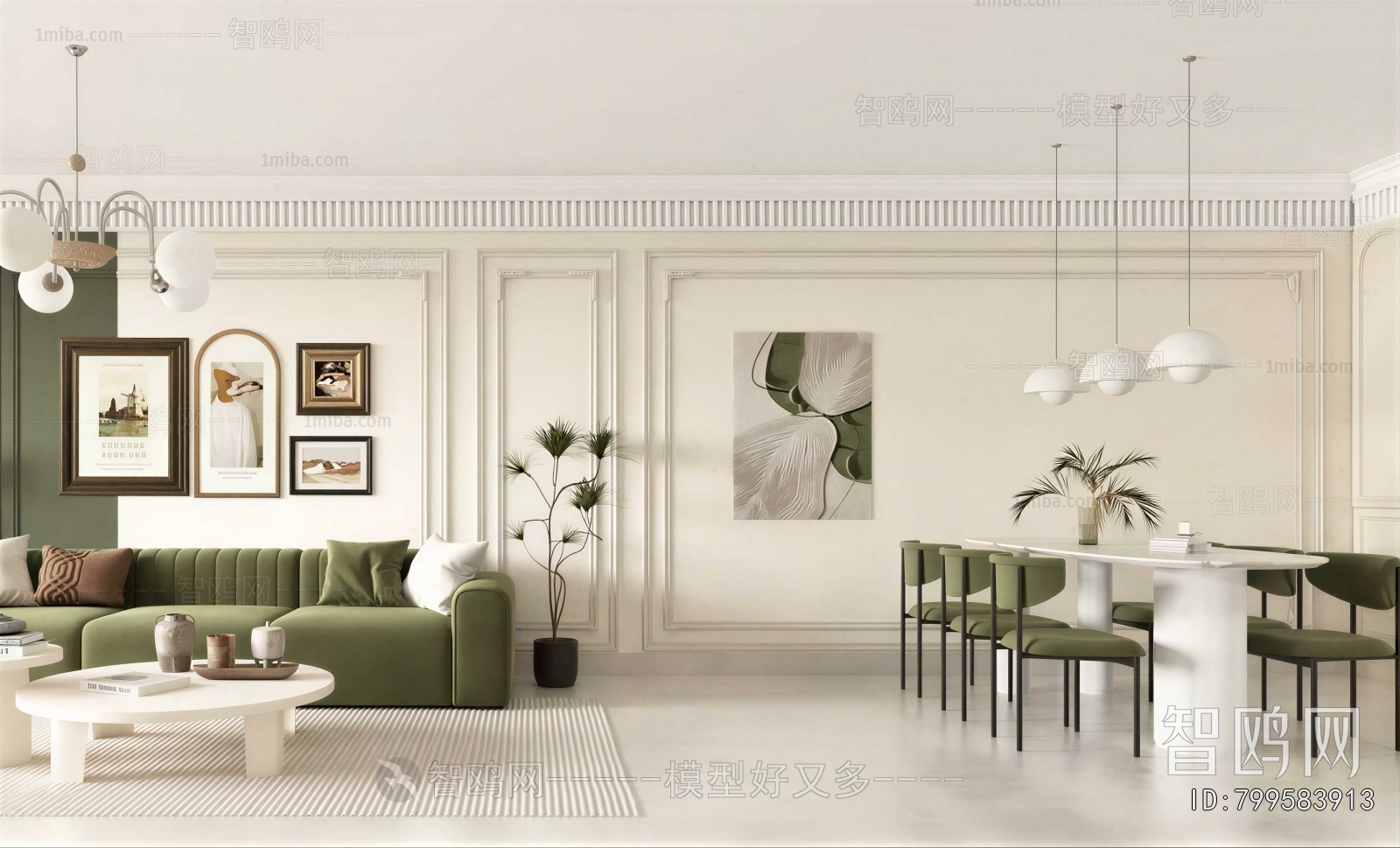 French Style A Living Room