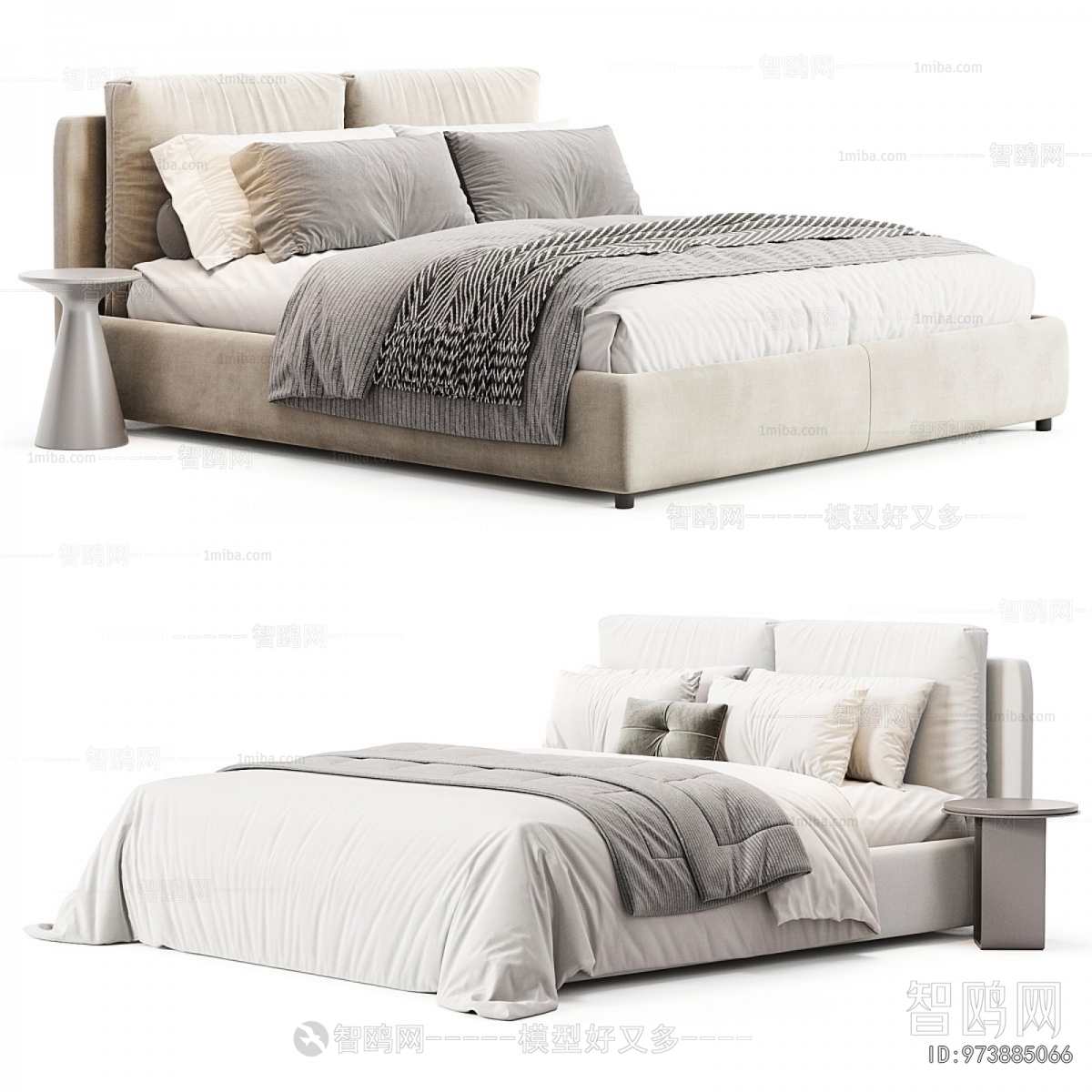Modern Double Bed