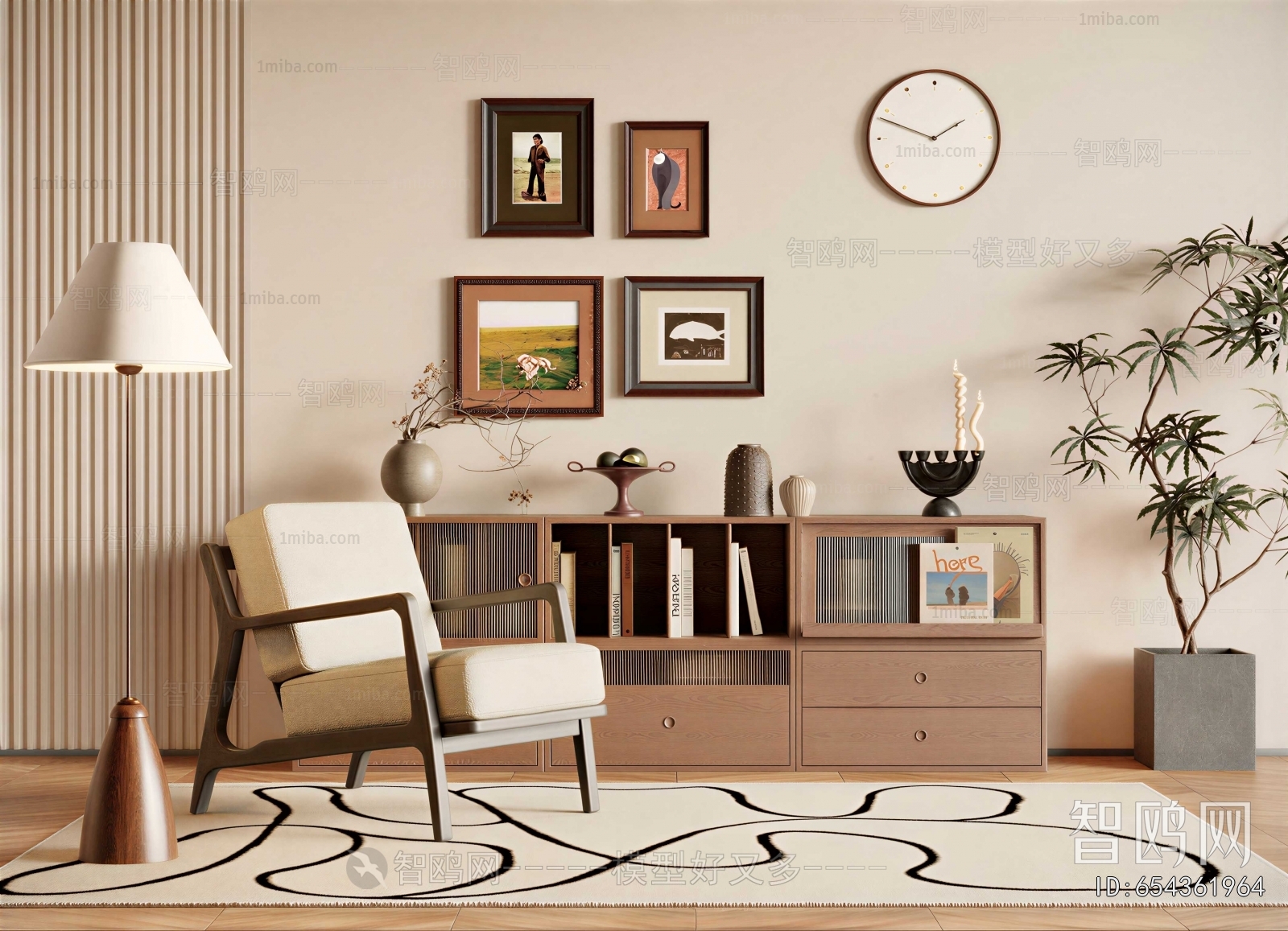 Modern Side Cabinet