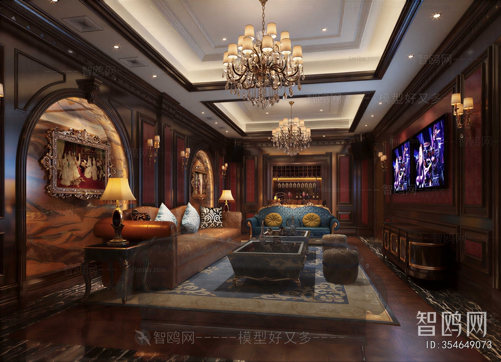 European Style A Living Room