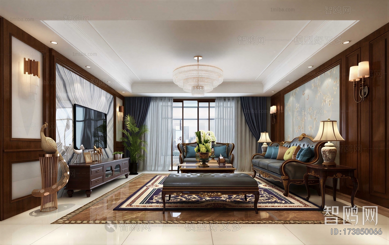 European Style A Living Room