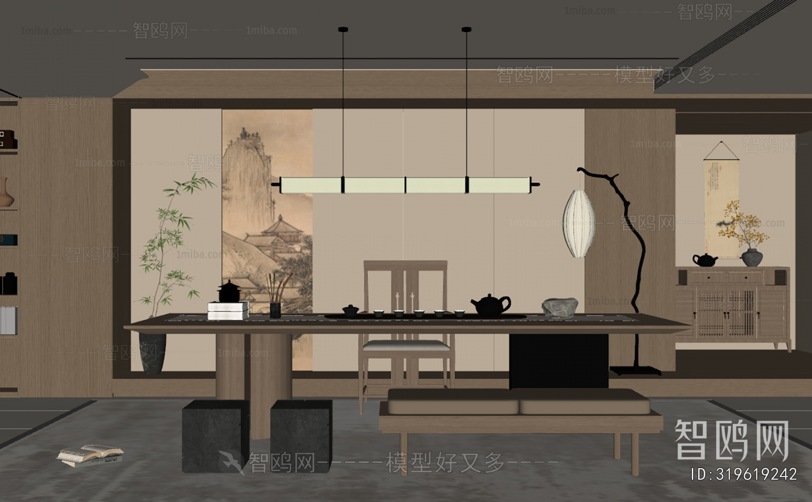 New Chinese Style Tea House