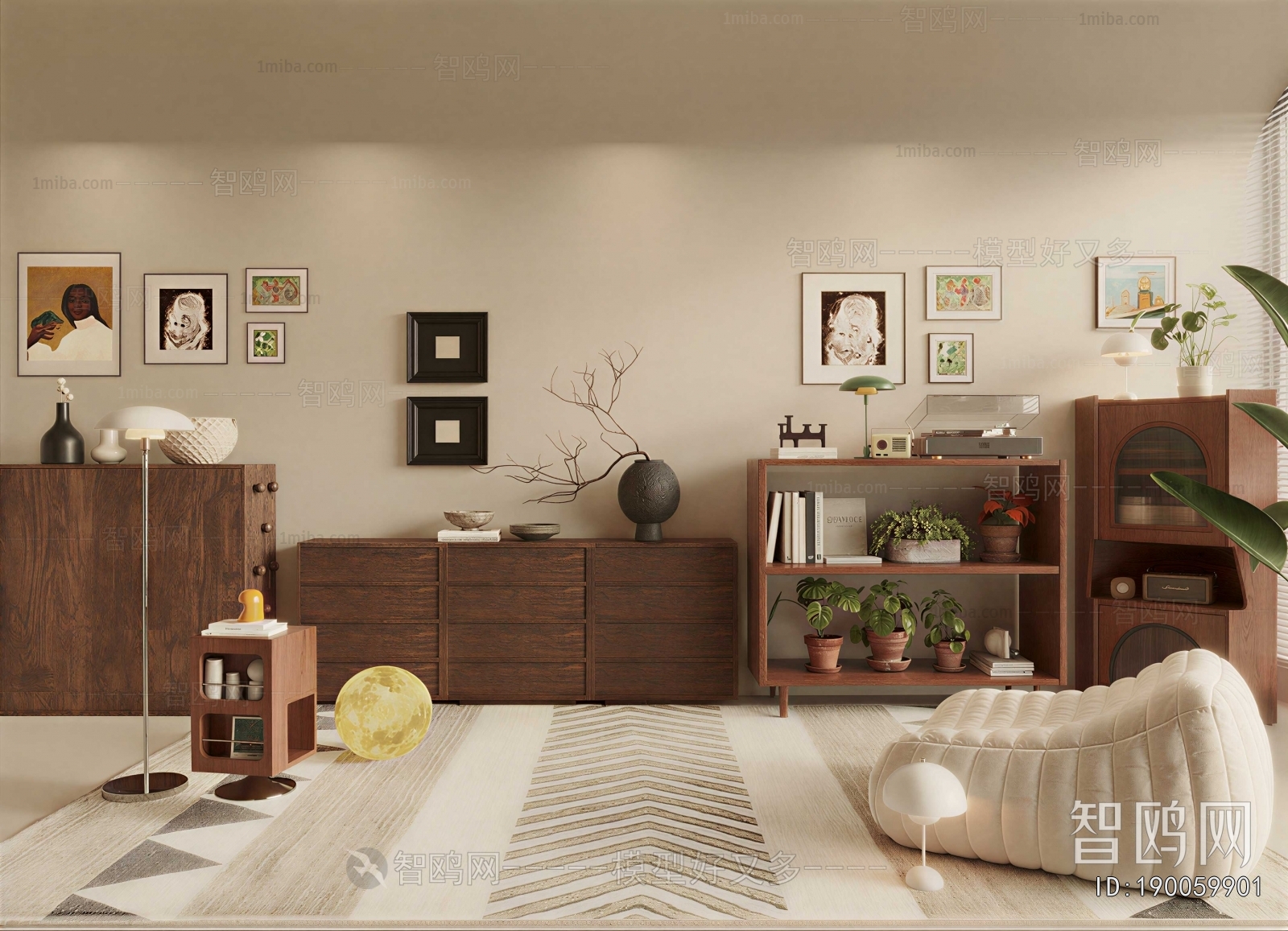 Modern Side Cabinet