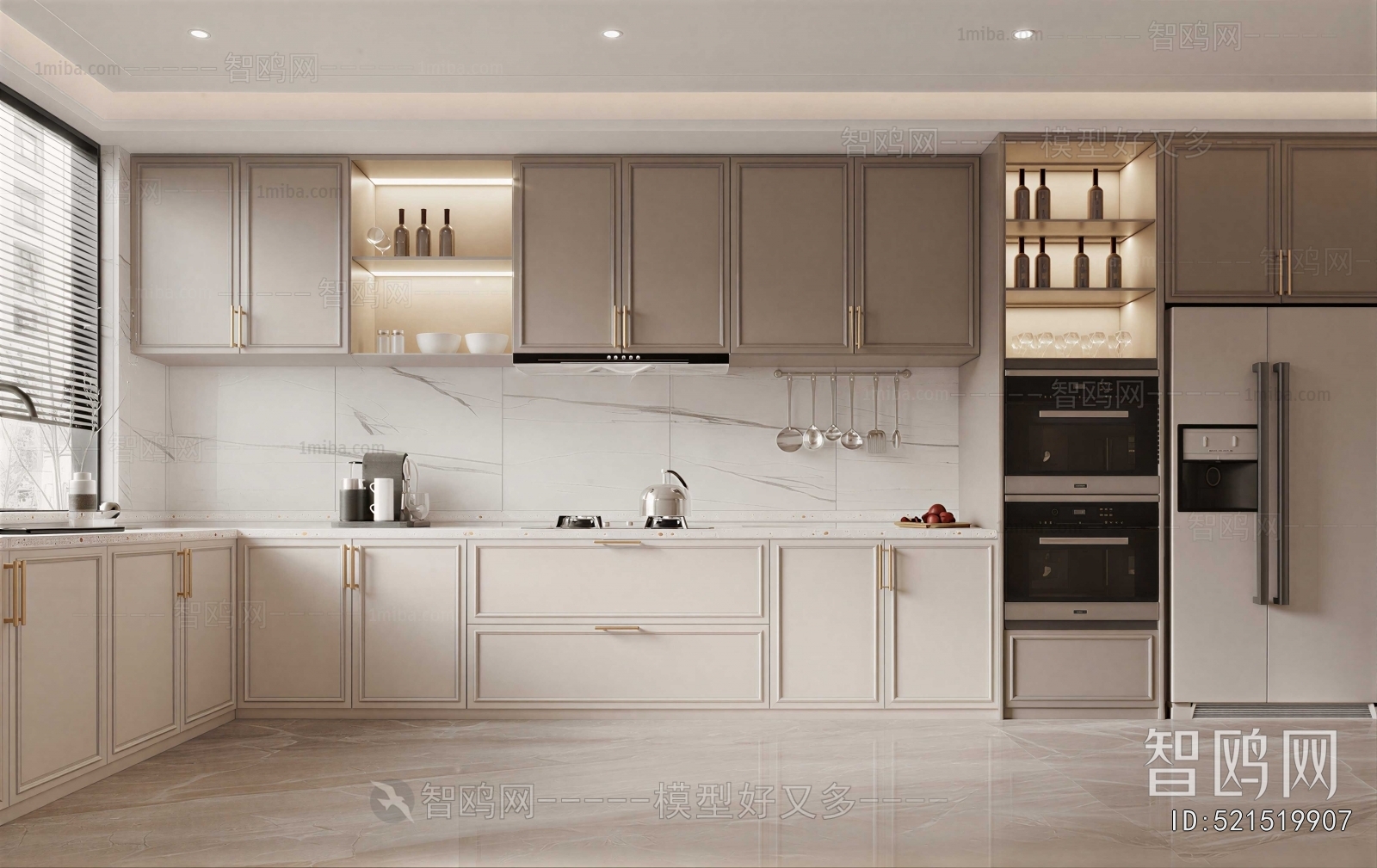 Modern The Kitchen