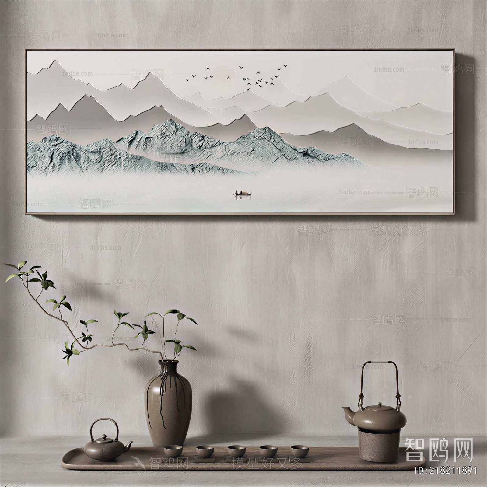 New Chinese Style Painting