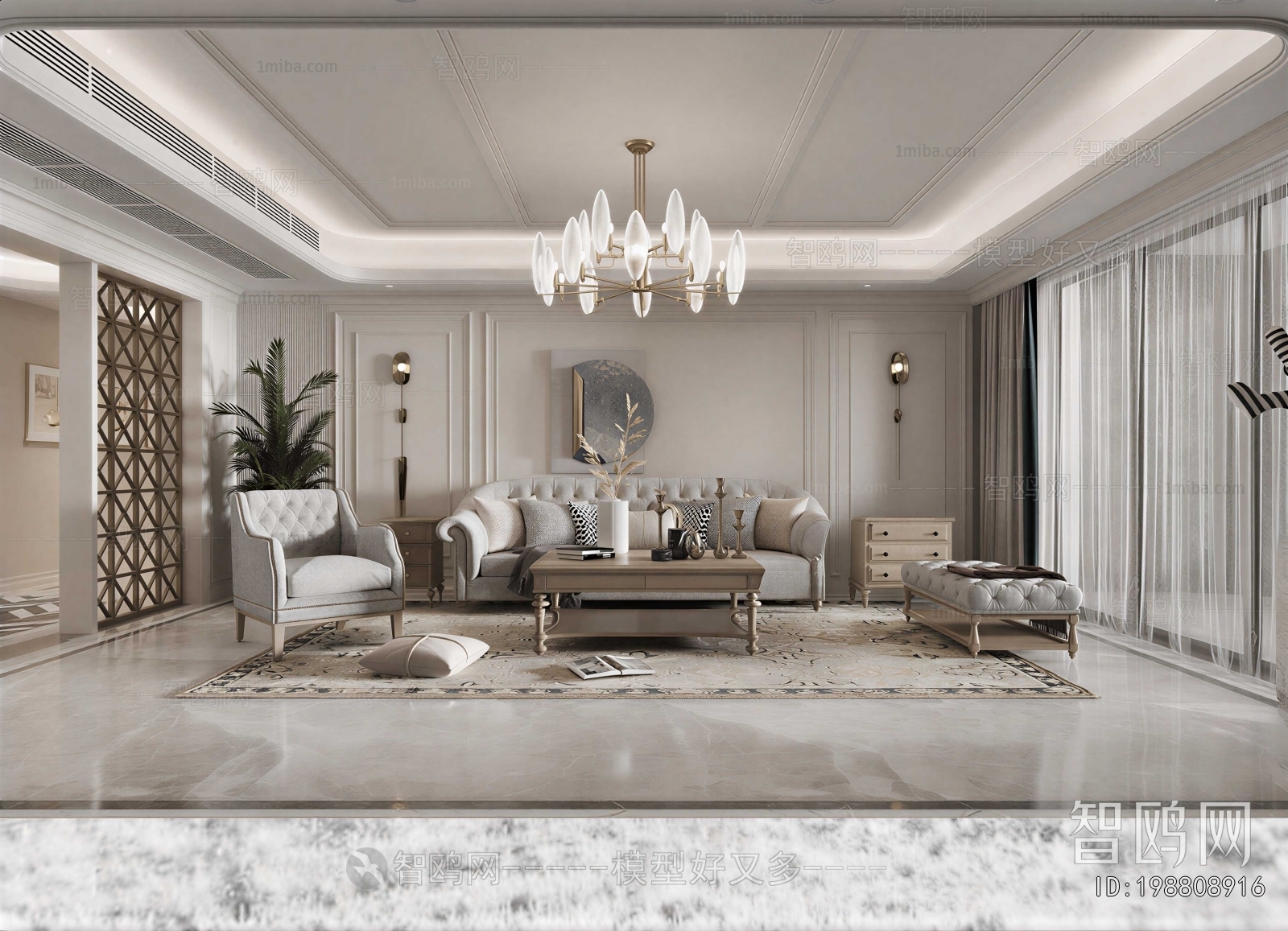 European Style A Living Room