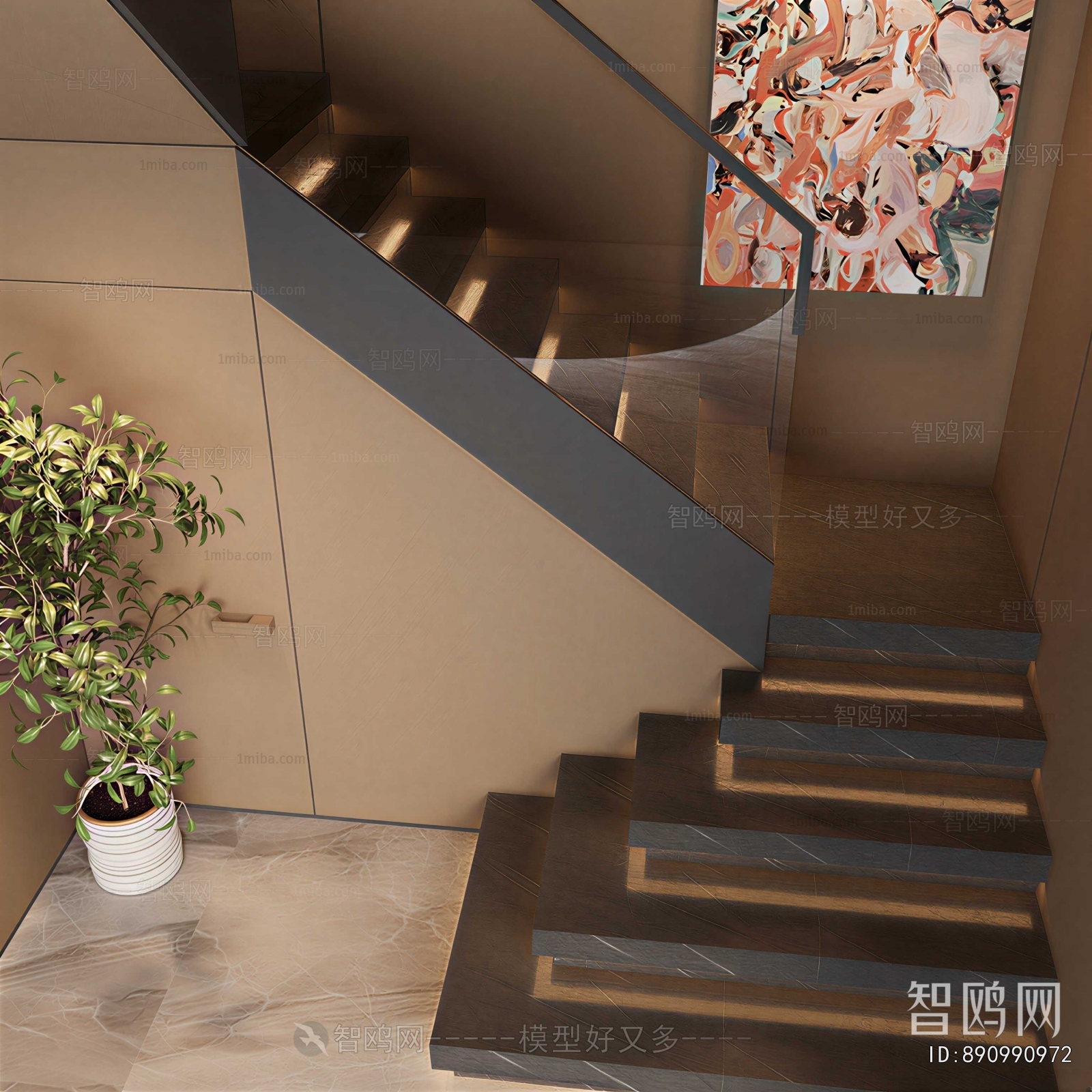 Modern Stairwell