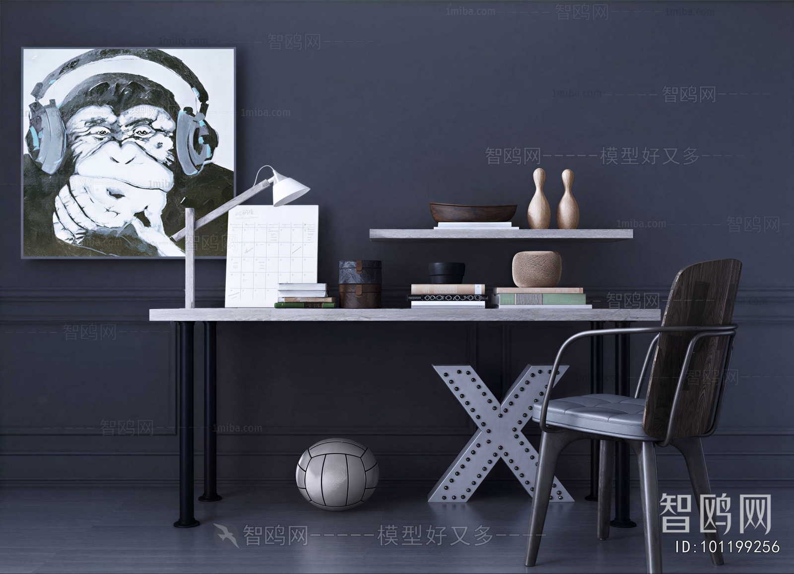 Modern Computer Desk And Chair