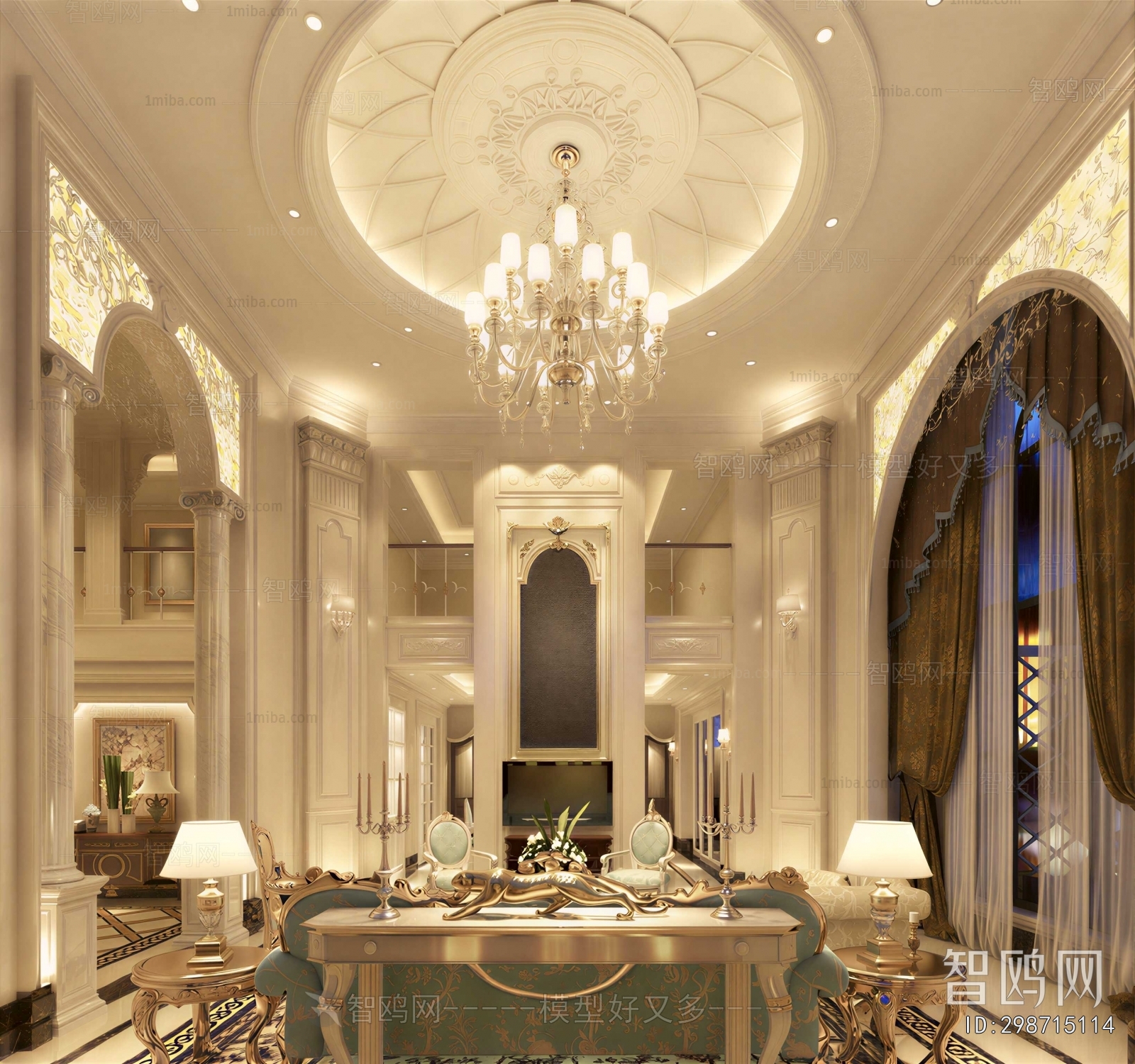 European Style A Living Room