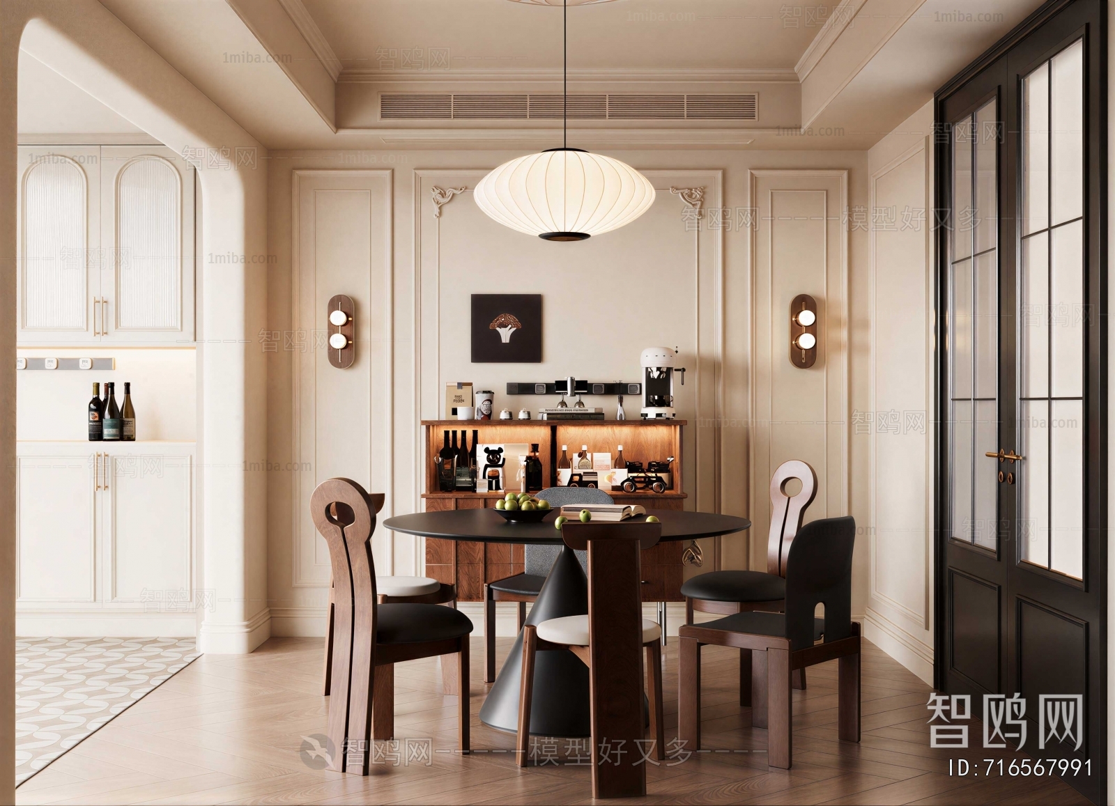 French Style Dining Room