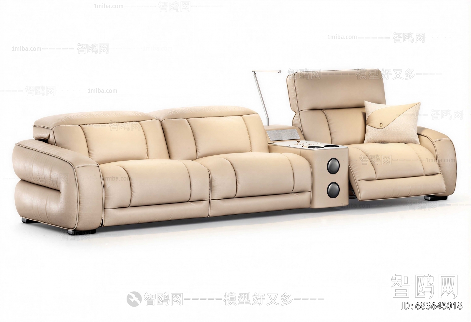 Modern Three-seat Sofa