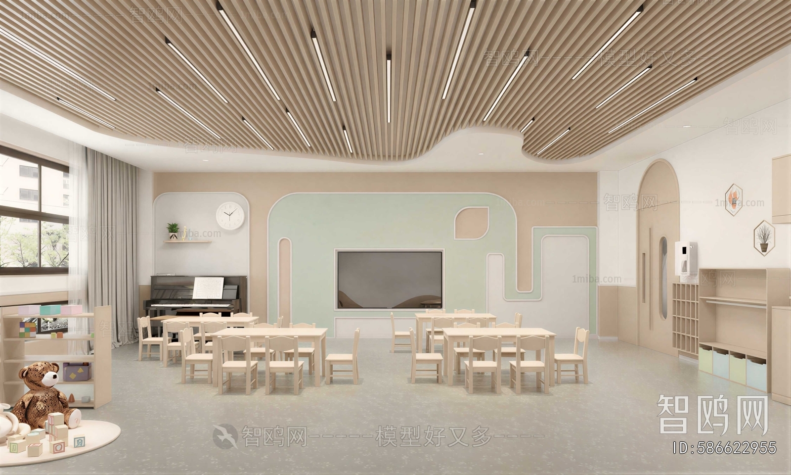 Modern Kindergarten Classrooms