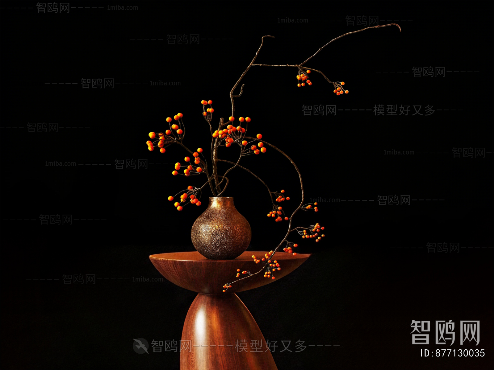 New Chinese Style Flower Arrangement