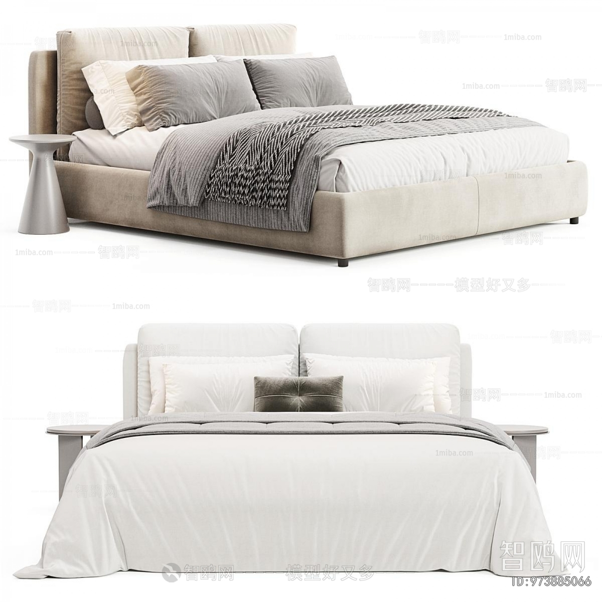 Modern Double Bed