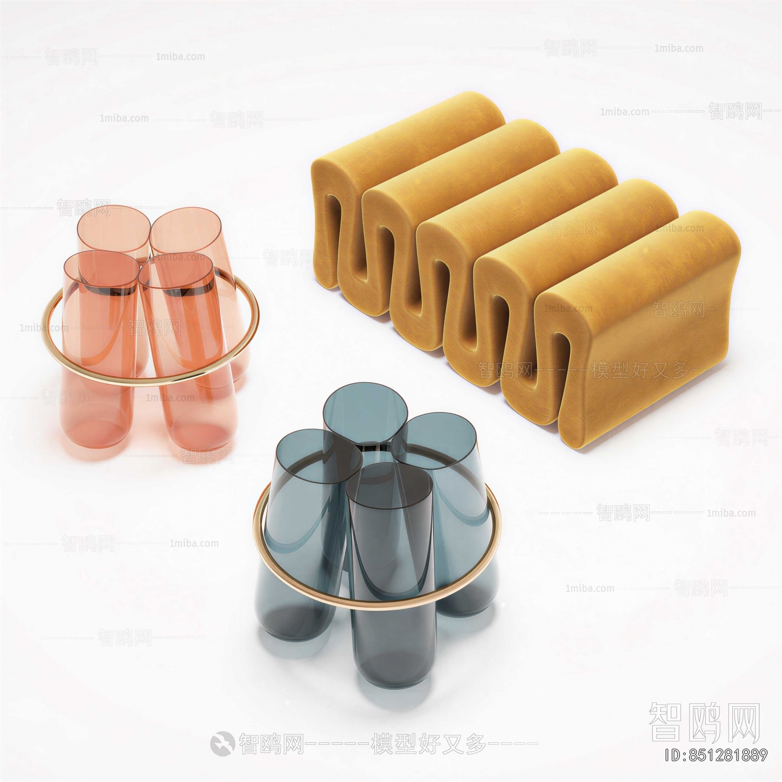 Modern Sofa Stool