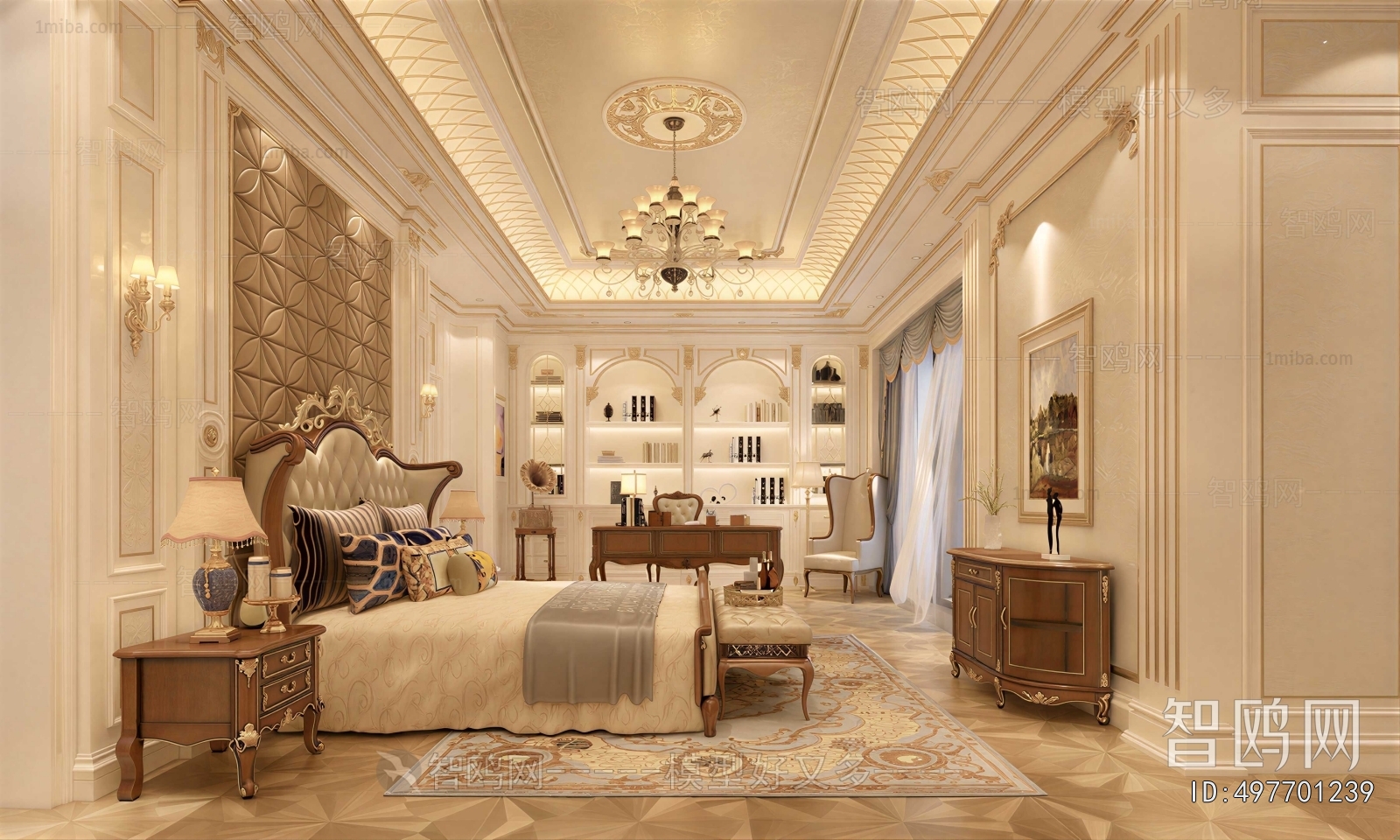 European Style Bedroom