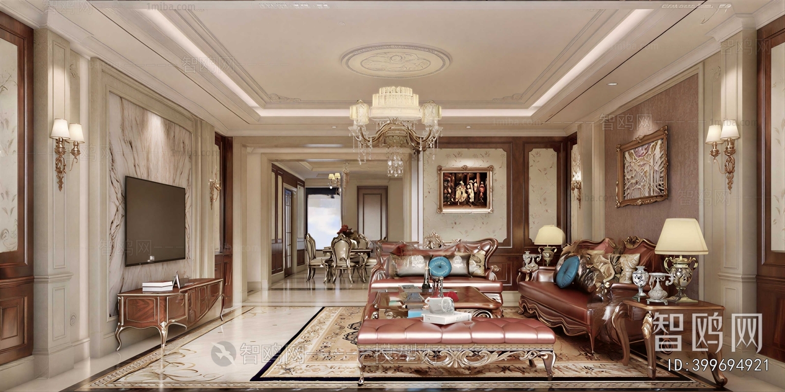 European Style A Living Room