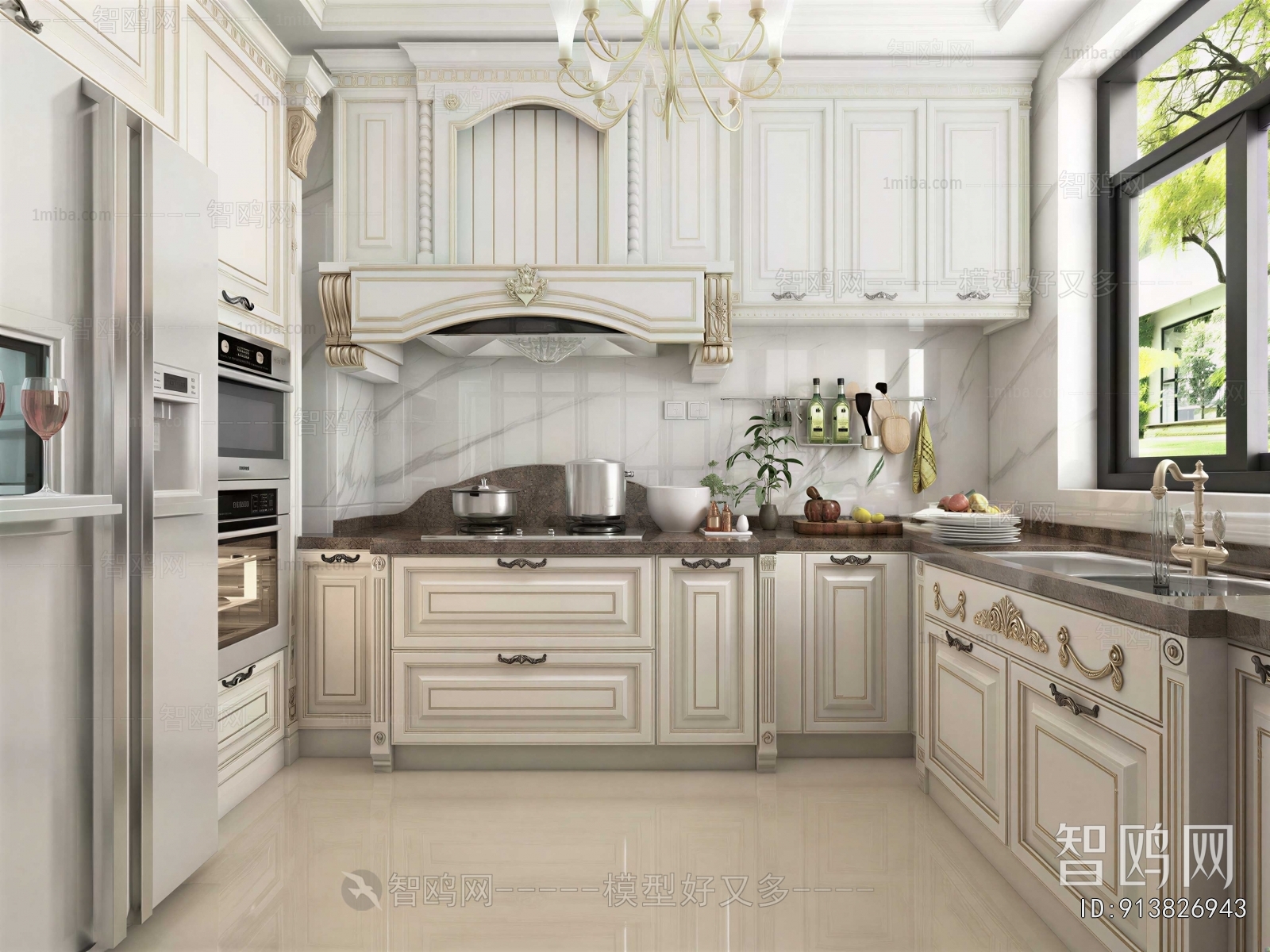 French Style The Kitchen