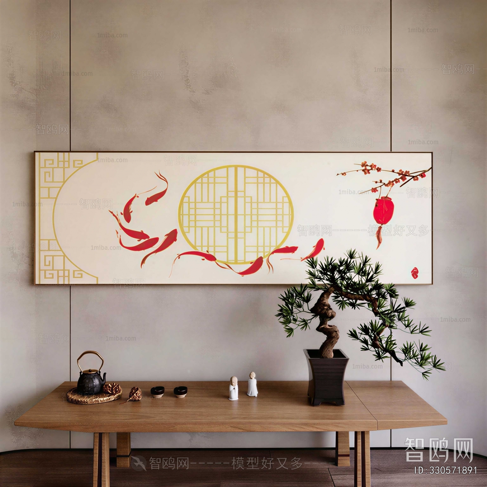 New Chinese Style Painting
