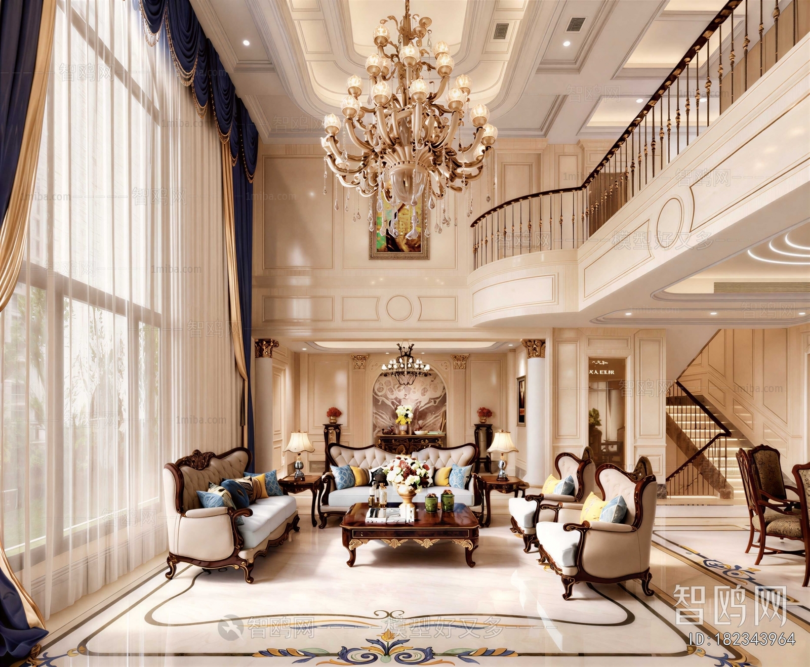 European Style A Living Room