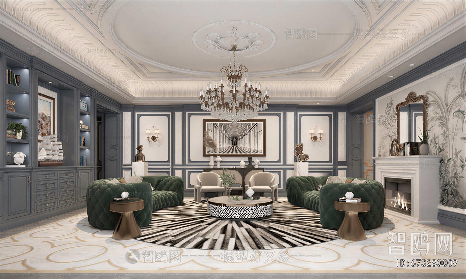 European Style A Living Room