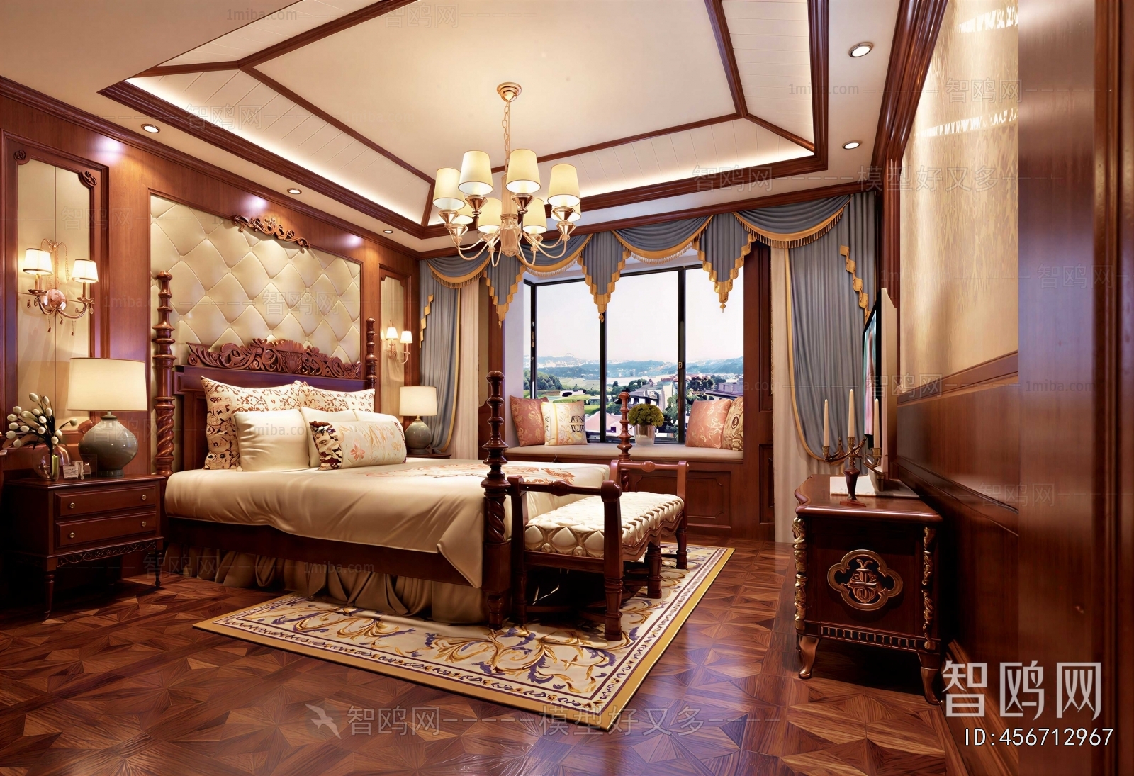 European Style Bedroom