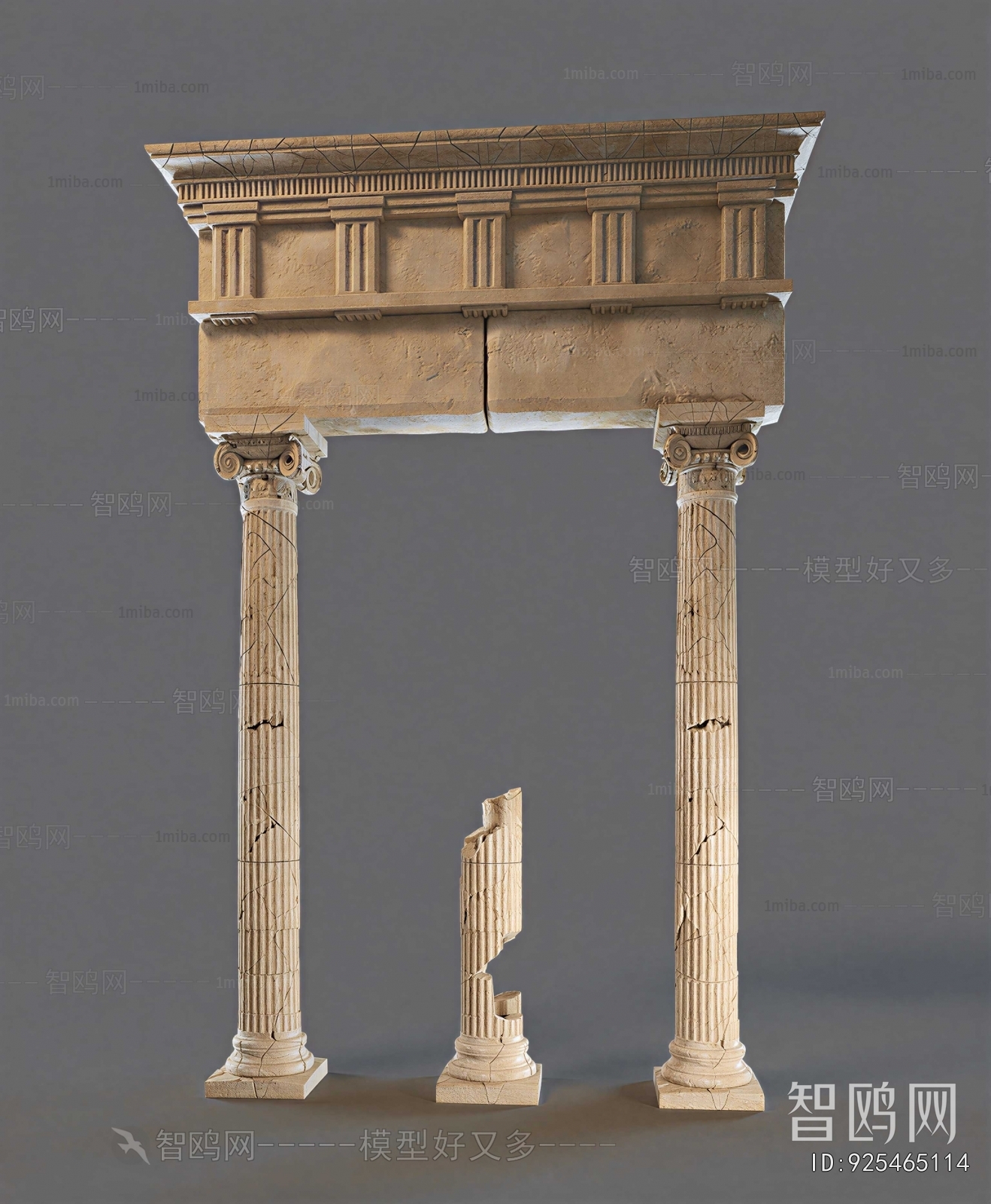 European Style Roman Pillar