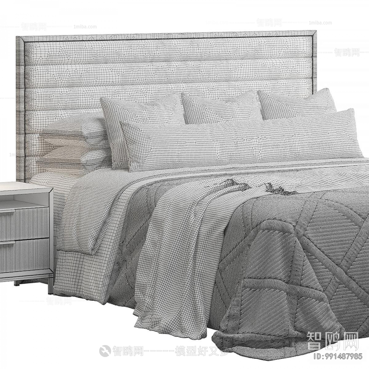 Modern Double Bed