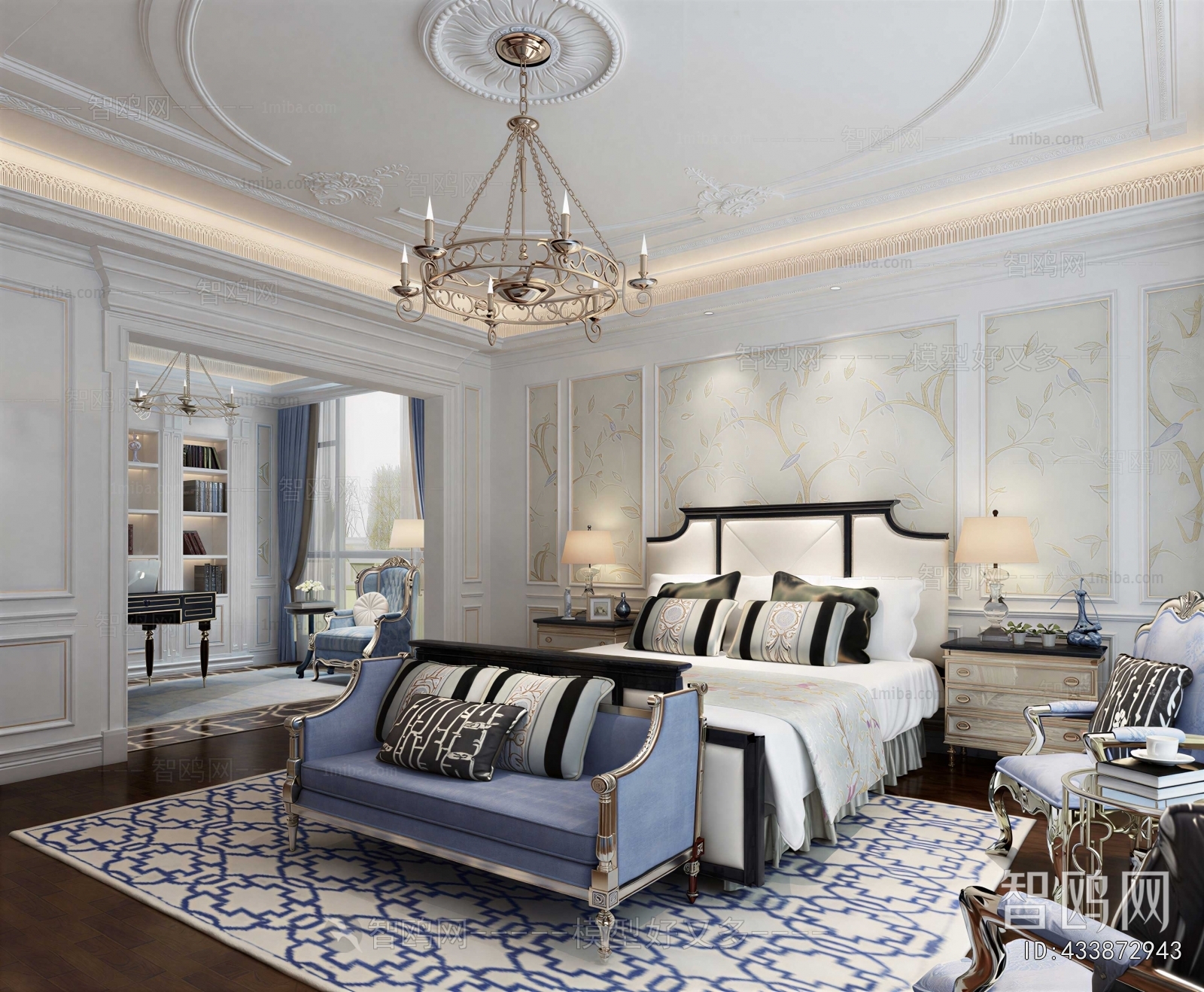 French Style Bedroom