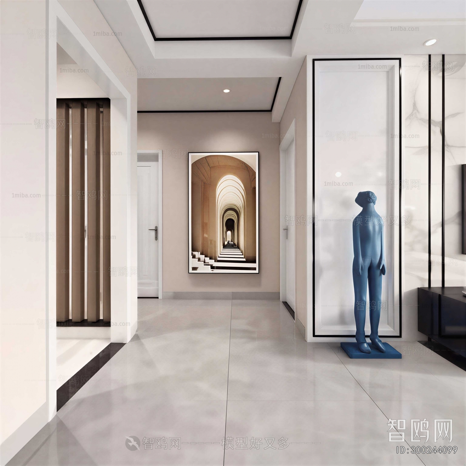 Modern Hallway