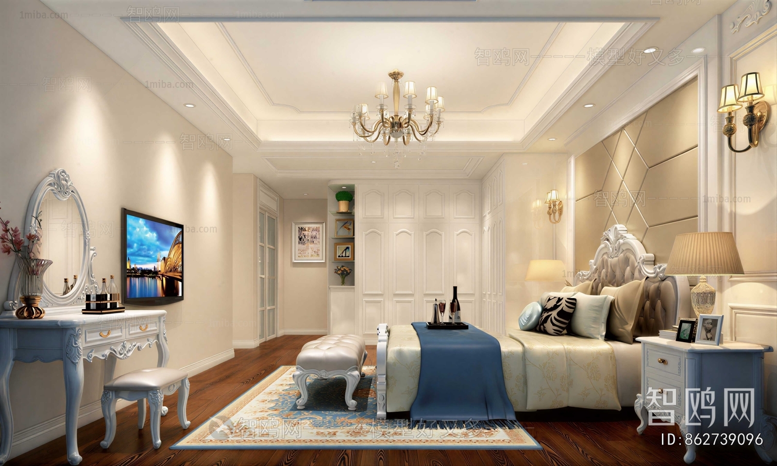 European Style Bedroom