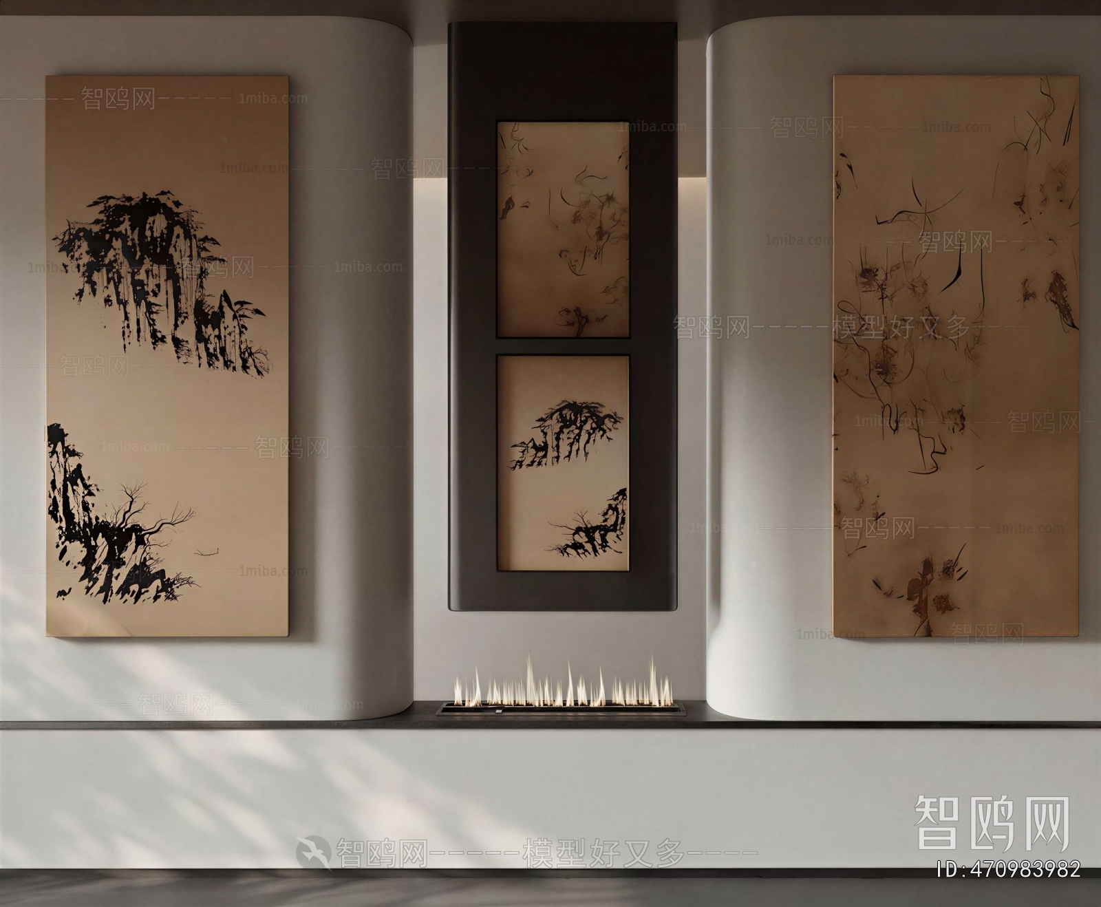 New Chinese Style Painting