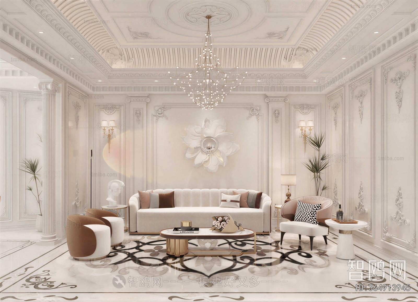 European Style A Living Room