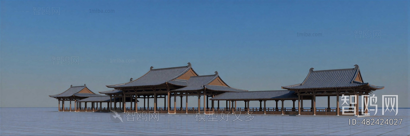 Chinese Style Building Component