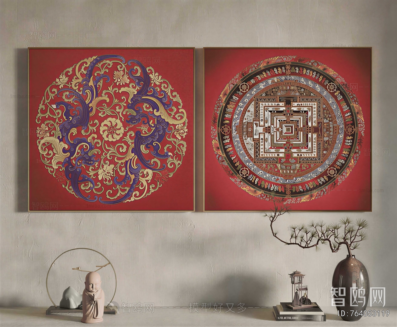 New Chinese Style Painting