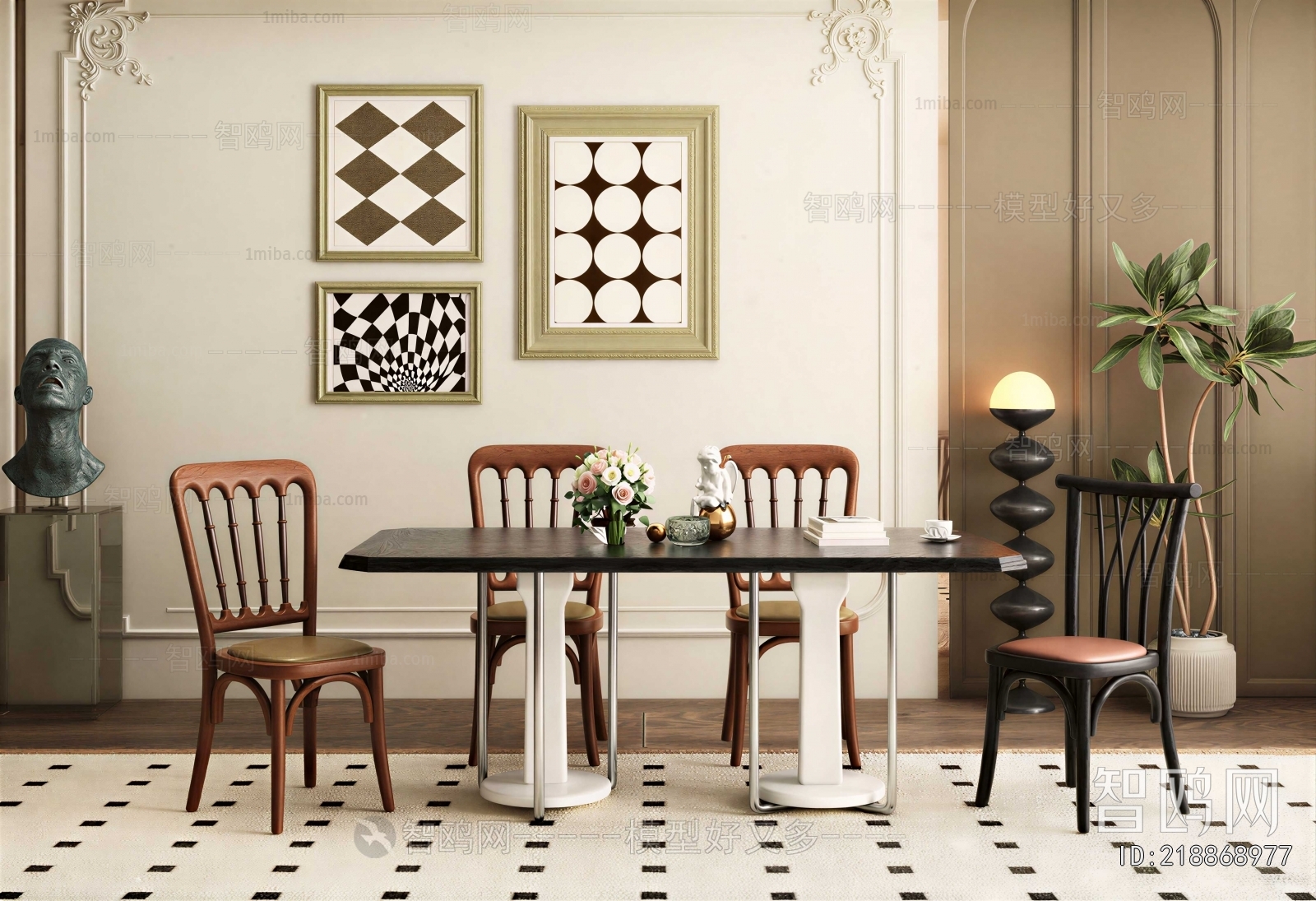 Modern Dining Table And Chairs