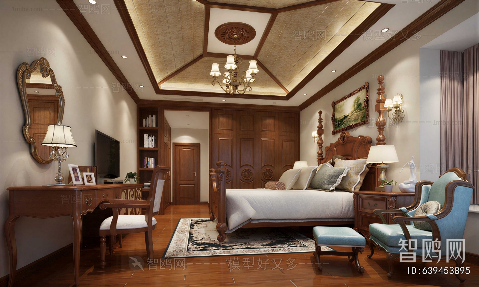 European Style Bedroom