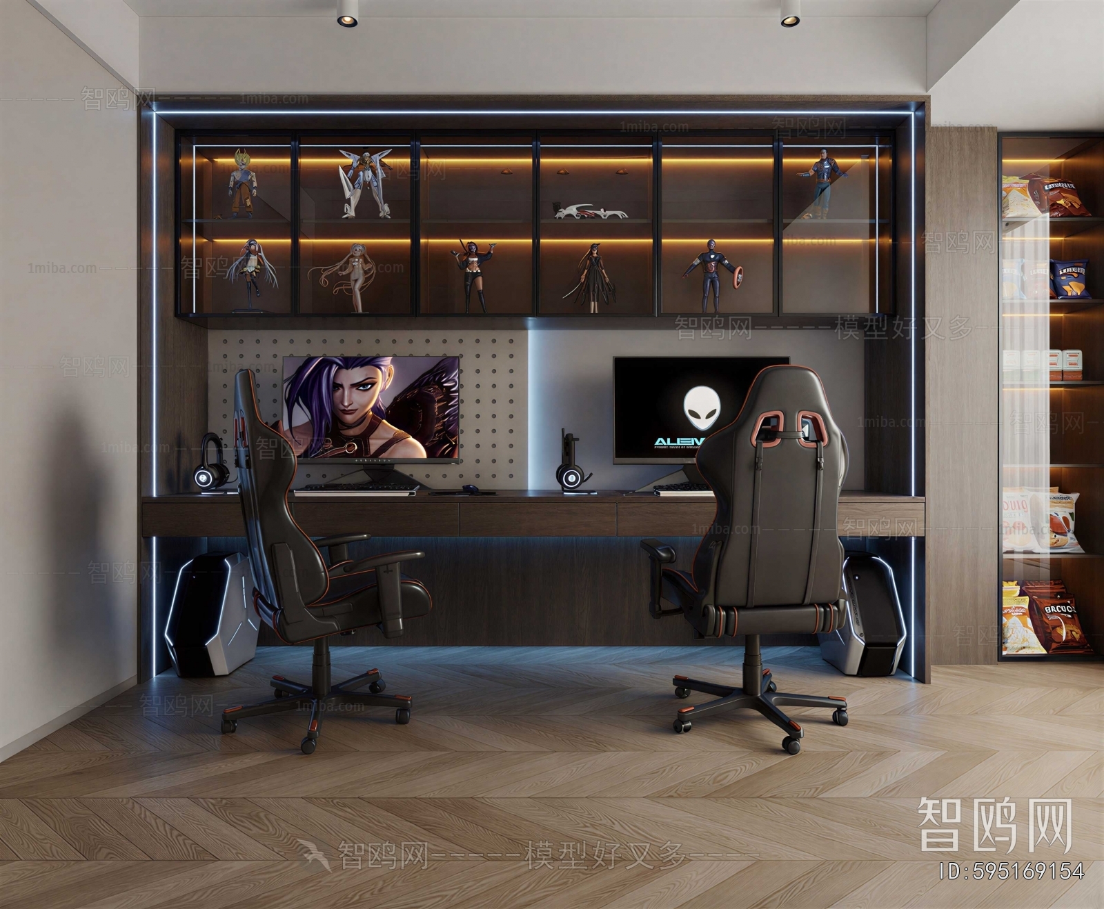 Modern E-sports Room