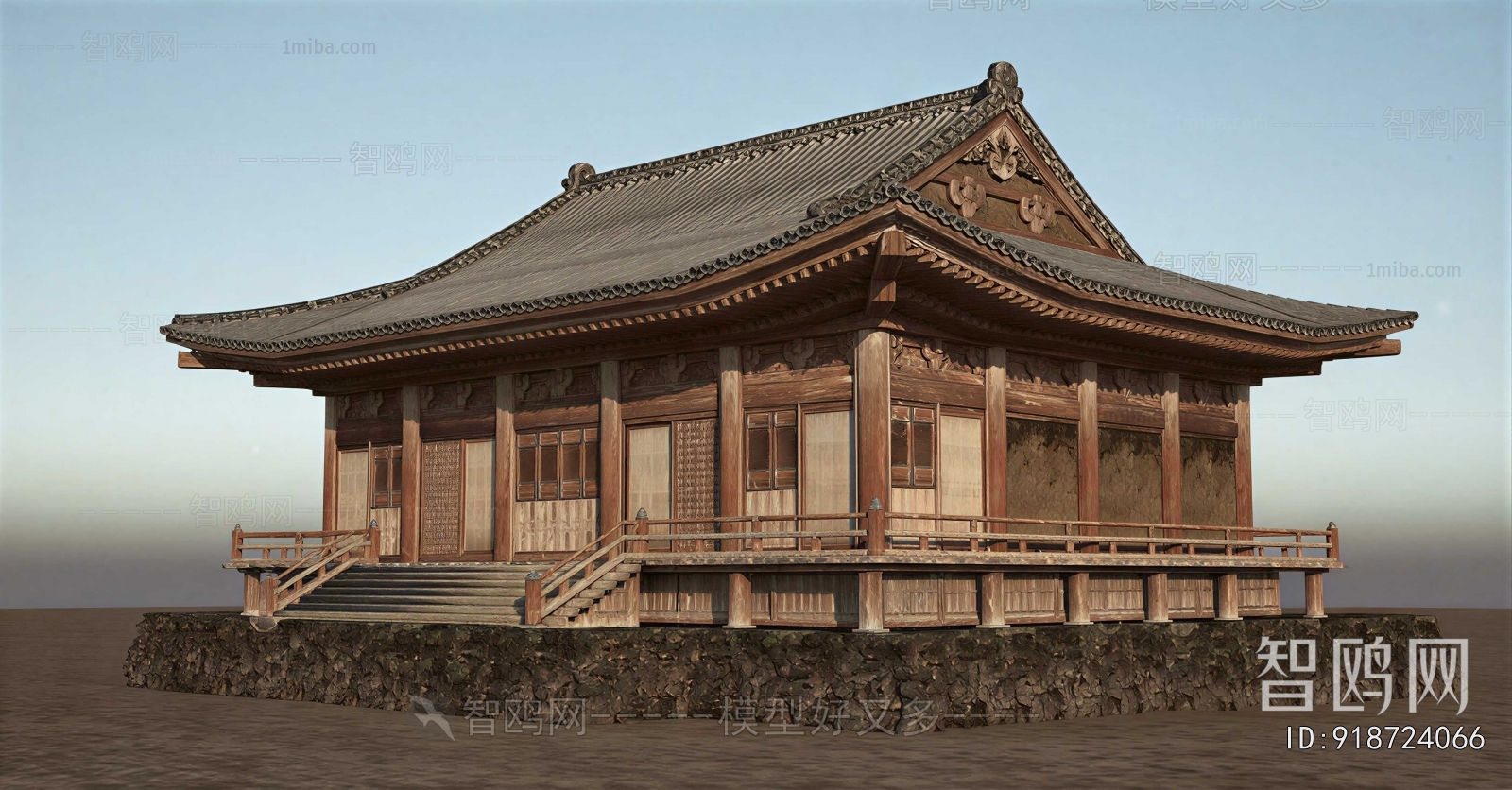 Chinese Style Ancient Architectural Buildings