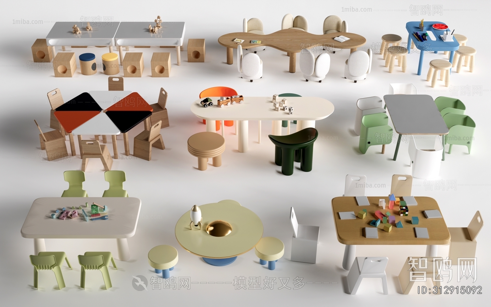 Modern Children's Table/chair